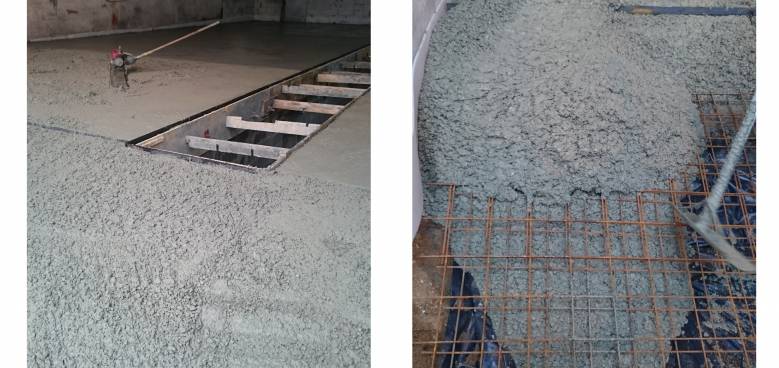 proces ukladania mieszanki betonowej lafarge